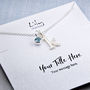 Bunny Necklace With Personalised Message Card, thumbnail 4 of 8
