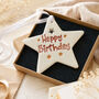 Ceramic Star Hanging Decoration – 'Happy Birthday' Gift, thumbnail 8 of 8