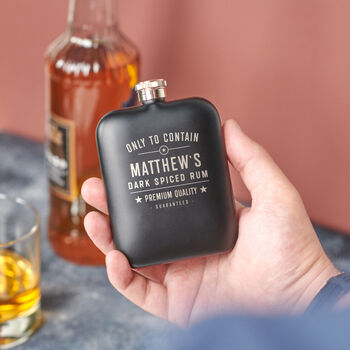Personalised Premium Quality Guaranteed Hip Flask, 3 of 8