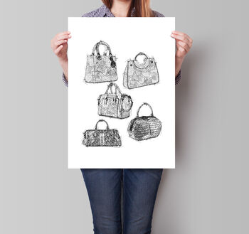 Designer Handbag Collection Poster, 2 of 3