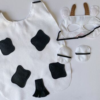 Felt Cow Costume For Kids And Adults, 7 of 8