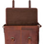 Men's Leather Rugged Satchel Bag Briefcase Gift, thumbnail 4 of 10