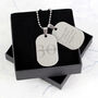 Personalised Birthday Dog Tag Necklace, thumbnail 1 of 3
