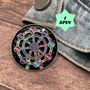Spinning Night Sky Ferris Wheel Enamel Pin – Spinning Interactive Lapel Pin, thumbnail 1 of 4