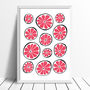 Grapefruit Limited Edition Print Framing Available, thumbnail 2 of 3
