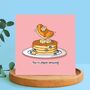 Pancakes Card | Cute Greeting Cards, thumbnail 4 of 4