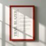 Personalised Definition Style Print, thumbnail 6 of 6