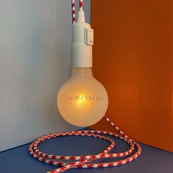 Your Own Message Light Bulb + Optional Choice Of Base, 2 of 7
