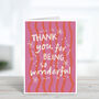 So Wonderful Thank You Card For Teacher, thumbnail 2 of 3