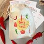 Personalised Chilli Bag With Recipe Cards And Seeds, thumbnail 7 of 7