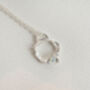Opal And Silver Small Branch Pendant Necklace, thumbnail 1 of 11