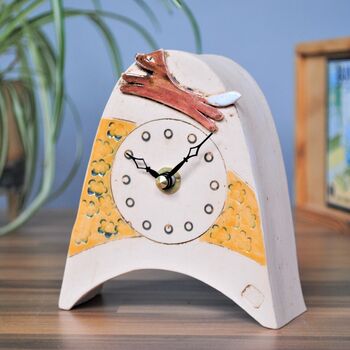 Fox Personalised Mantel Clock, 2 of 6