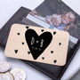 Personalised Heart And Date Couples Wallet Card, thumbnail 1 of 8