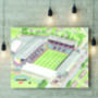 Burnley Fc Turf Moor Stadium Canvas, thumbnail 1 of 6
