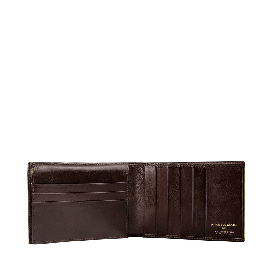 finest leather trifold wallet 'the gallucio' by maxwell scott bags ...