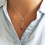 Three Generations Birthstone Necklace, thumbnail 9 of 12