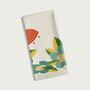 Retro Floral Organic Cotton Tea Towel, thumbnail 3 of 8