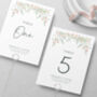 Wedding Table Numbers Whimsical, thumbnail 5 of 7