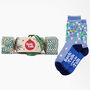 Nice Tits Funny Cotton Socks Women's Christmas Cracker Hanging Tree Decoration, thumbnail 1 of 4