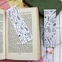 Wildflower Doodles Bookmarks Set Of Two, thumbnail 6 of 6