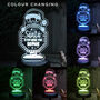 Personalised Santa Stop Here Solar Light – Christmas Outdoor LED, thumbnail 3 of 9