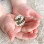 A Hug For Daddy Enamel Lapel Pin Badge, thumbnail 4 of 8