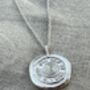 Sterling Silver Handmade Self Love Talisman Pendant, thumbnail 4 of 10