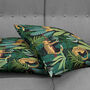 Tropical Rectangle Soft Cushion With Leopard Themed, thumbnail 9 of 12