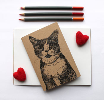 A6 Cat Lovers Notebook Pocket Sized Notebook, 7 of 9