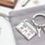 New Home Personalised Keyring Housewarming Gif, thumbnail 3 of 6