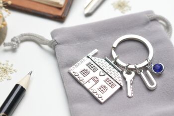 New Home Personalised Keyring Housewarming Gif, 3 of 6