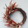 Autumn Small Dried Flower Wreath, thumbnail 4 of 7