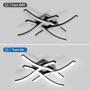 LED Ceiling Lights, Modern Dimmable Light With Remote, 2 of 12