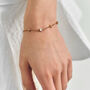 Petite Personalised Gold Cosmic Star Bracelet, thumbnail 3 of 12