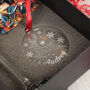 Christmas Reindeer Champagne Flute With Chocolate And Decoration Gift Set, thumbnail 5 of 7