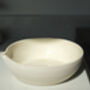 Handmade Ceramic Pouring Bowl With Lip, thumbnail 3 of 4