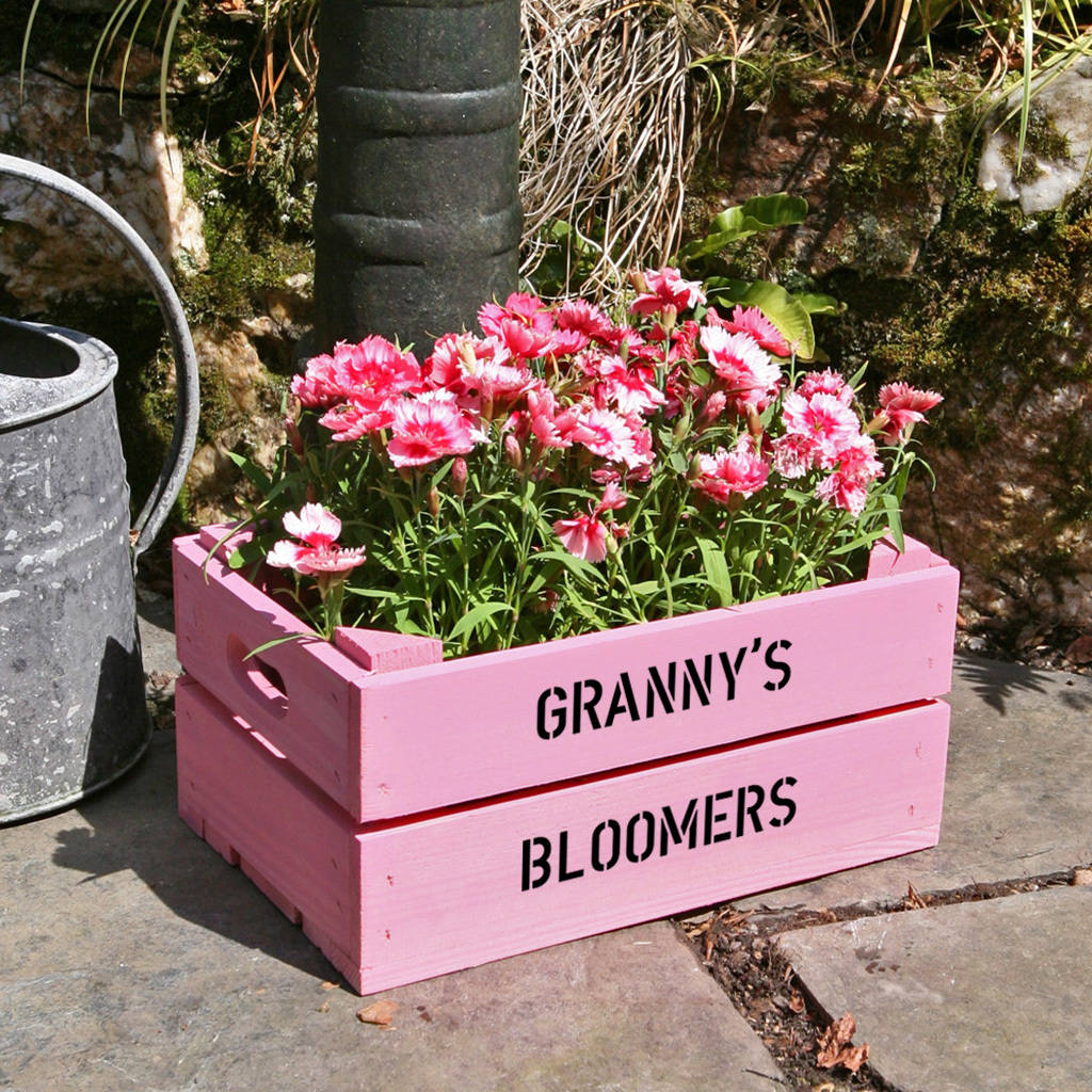 Personalised Mother's Day Gift Crate By Plantabox