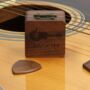 Guitar Pick Box With Personalised Name And Picks, thumbnail 3 of 8