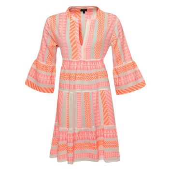 Aztec Short Neon Summer Dress, 9 of 10