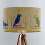 Parrot Swings Lampshade, On Gold, thumbnail 4 of 11