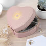 Customisable Sun Pink Heart Jewellery Case, thumbnail 4 of 10