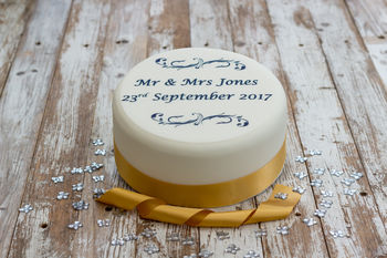 Personalised Wedding Cake Decoration, 2 of 2