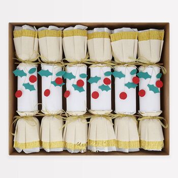 Holly Berry Christmas Crackers, 2 of 4