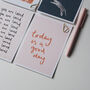 Positivity Postcards Pack Of Six Postcards, thumbnail 4 of 7