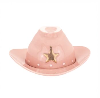 Cowboy Hat Teacup And Saucer, 3 of 4