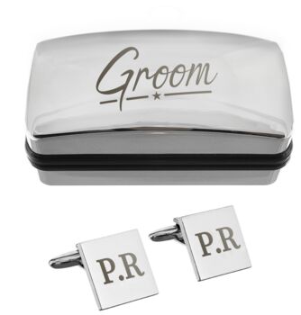 Personalised Wedding Party Cufflinks, 5 of 5