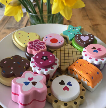 Wooden Cakes And Biscuits Play Selection, 7 of 8