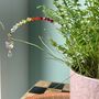 Rainbow Crystal Plant Stake With Swarovski Butterfly Suncatcher, thumbnail 4 of 8