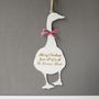 Personalised Goose Sign, thumbnail 1 of 2
