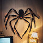 Large Light Up LED Plush Spider Halloween Decoration, thumbnail 1 of 3